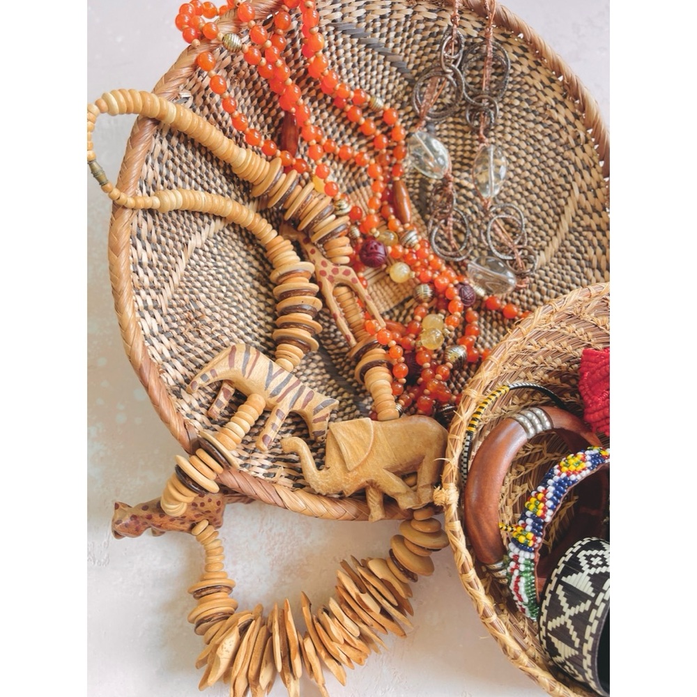 13 Piece Boho Tribal Jewelry Lot Bundle Necklaces Bracelets - Picture 2 of 4